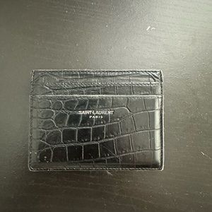 YSL card holder